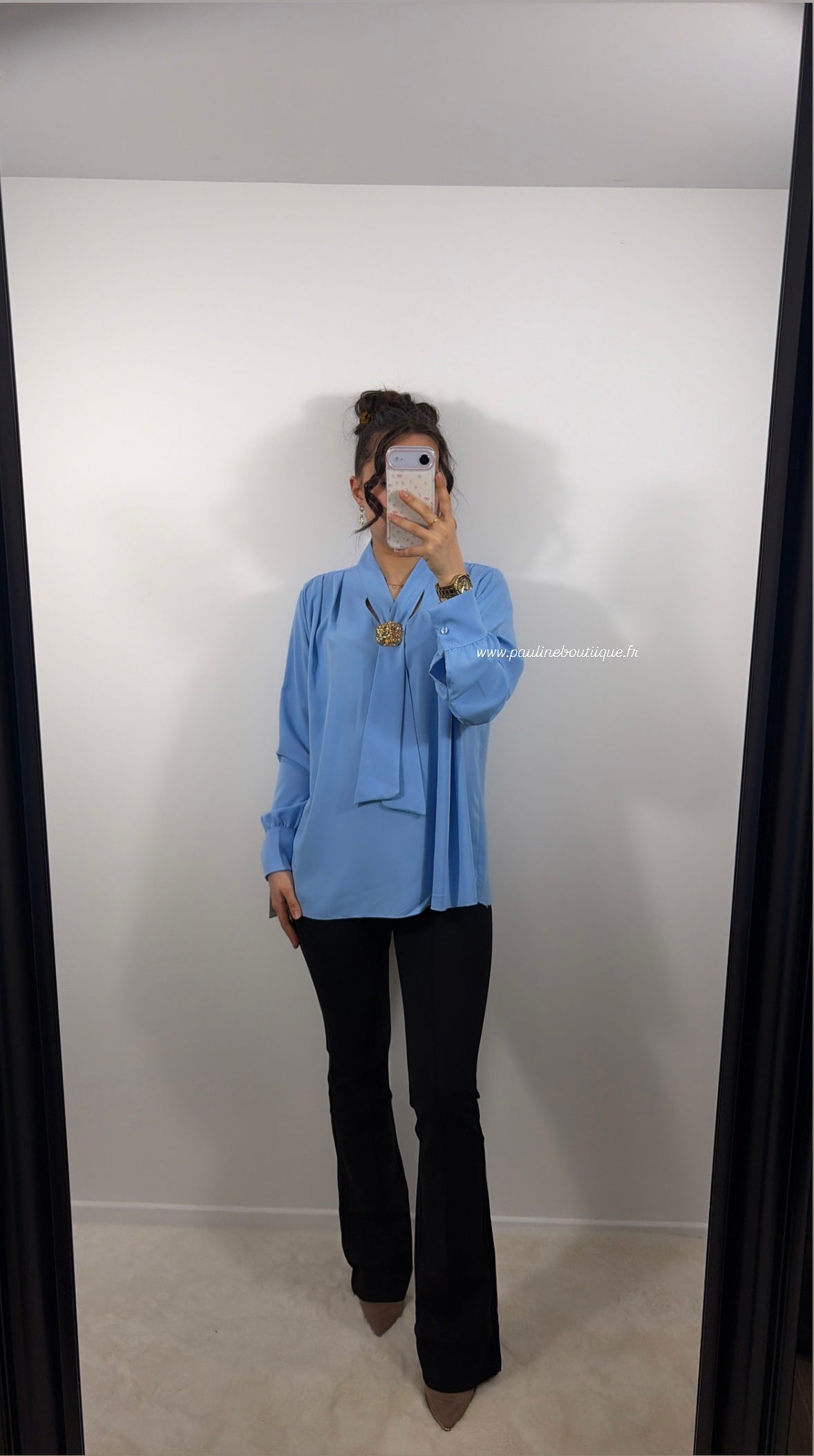 BLOUSE BLEU