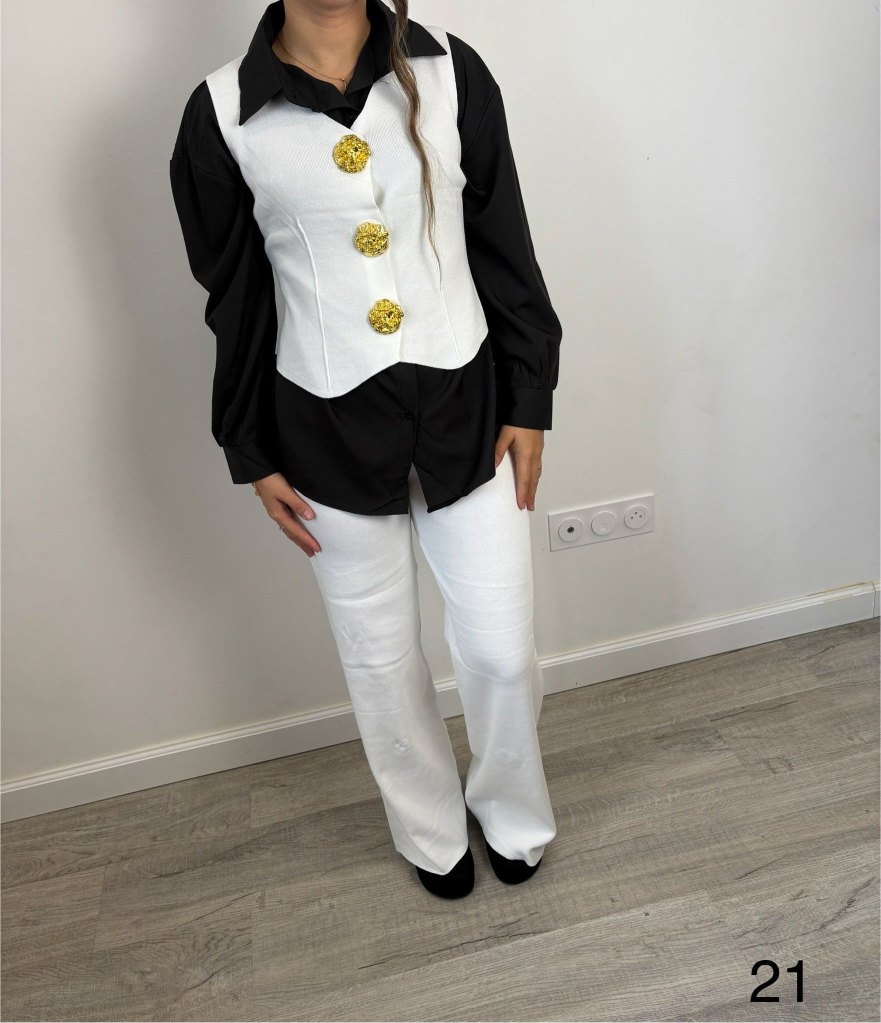 Ensemble 3 pièces ( plusieurs couleurs )