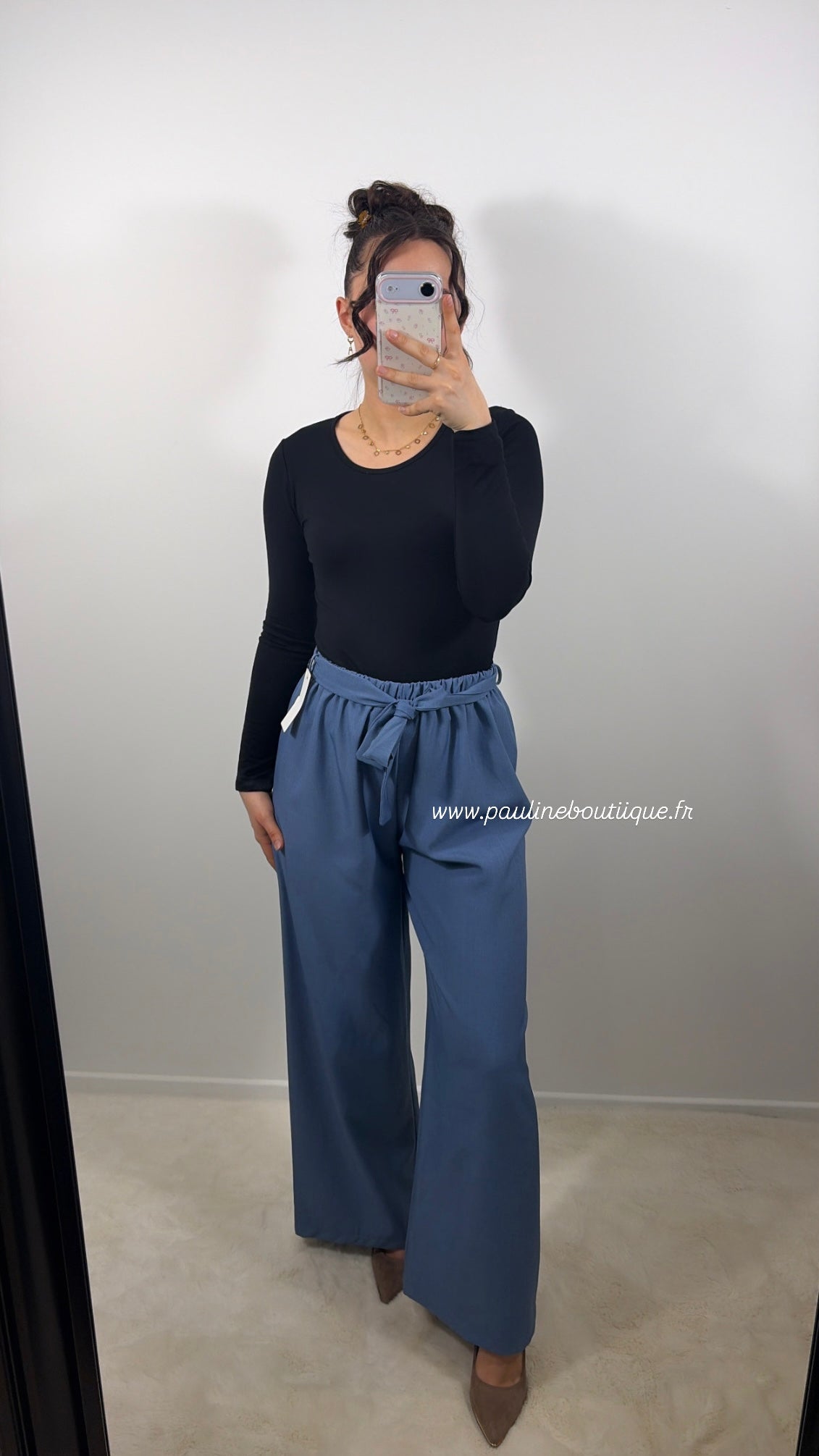 PANTALON BLEU FONCÉ