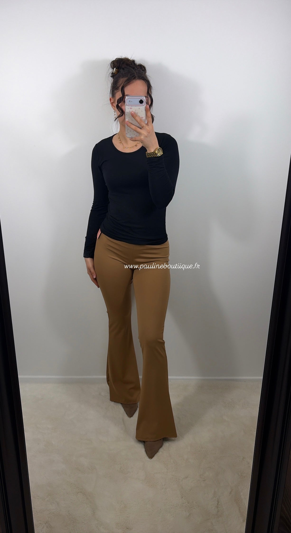 LEGGING CAMEL