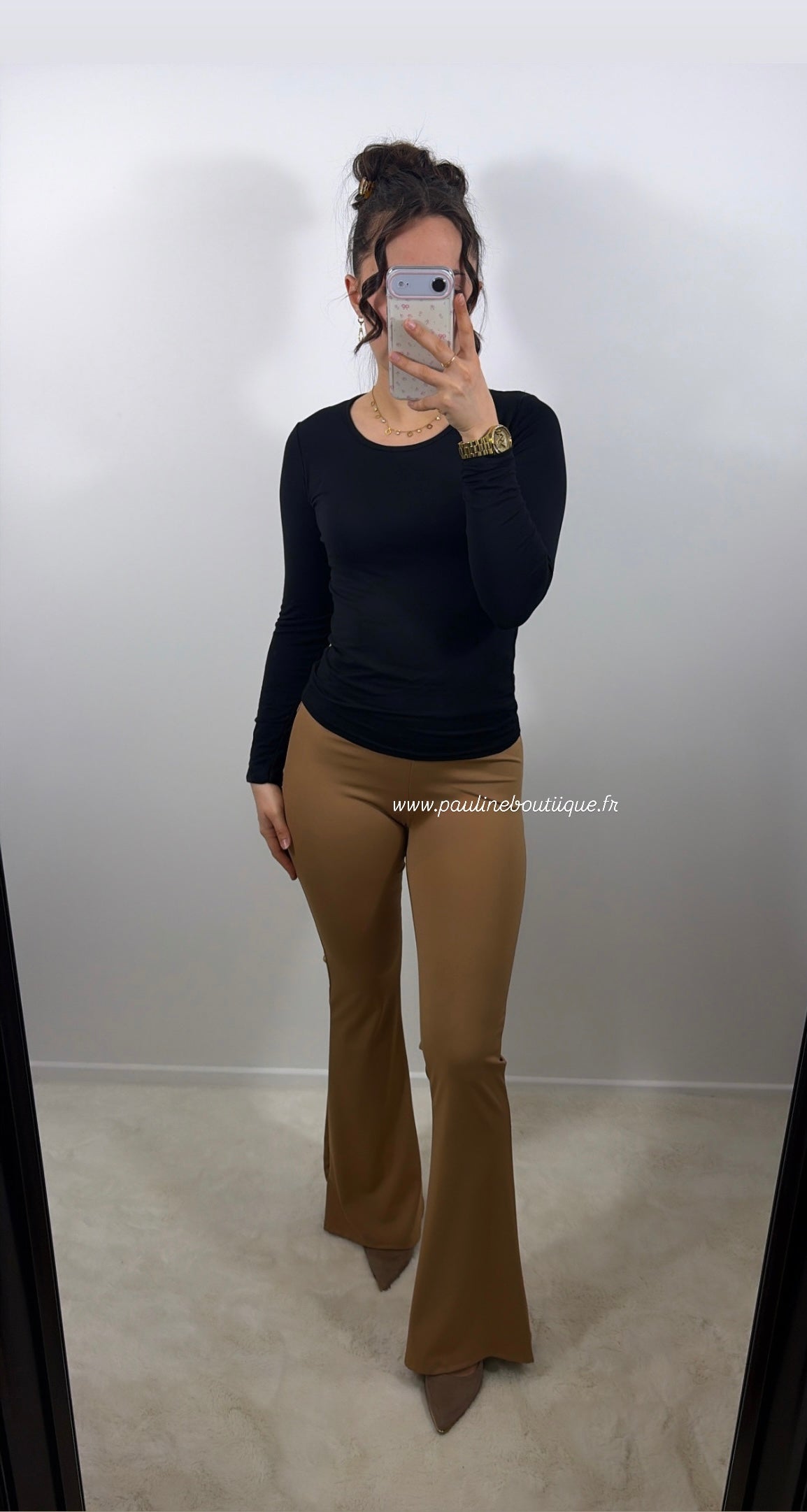 LEGGING CAMEL